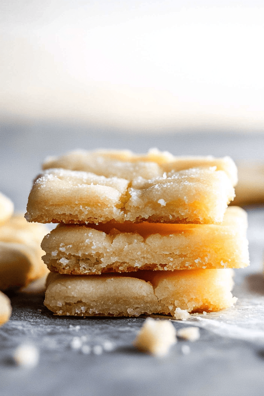 Butter Shortbread Cookies