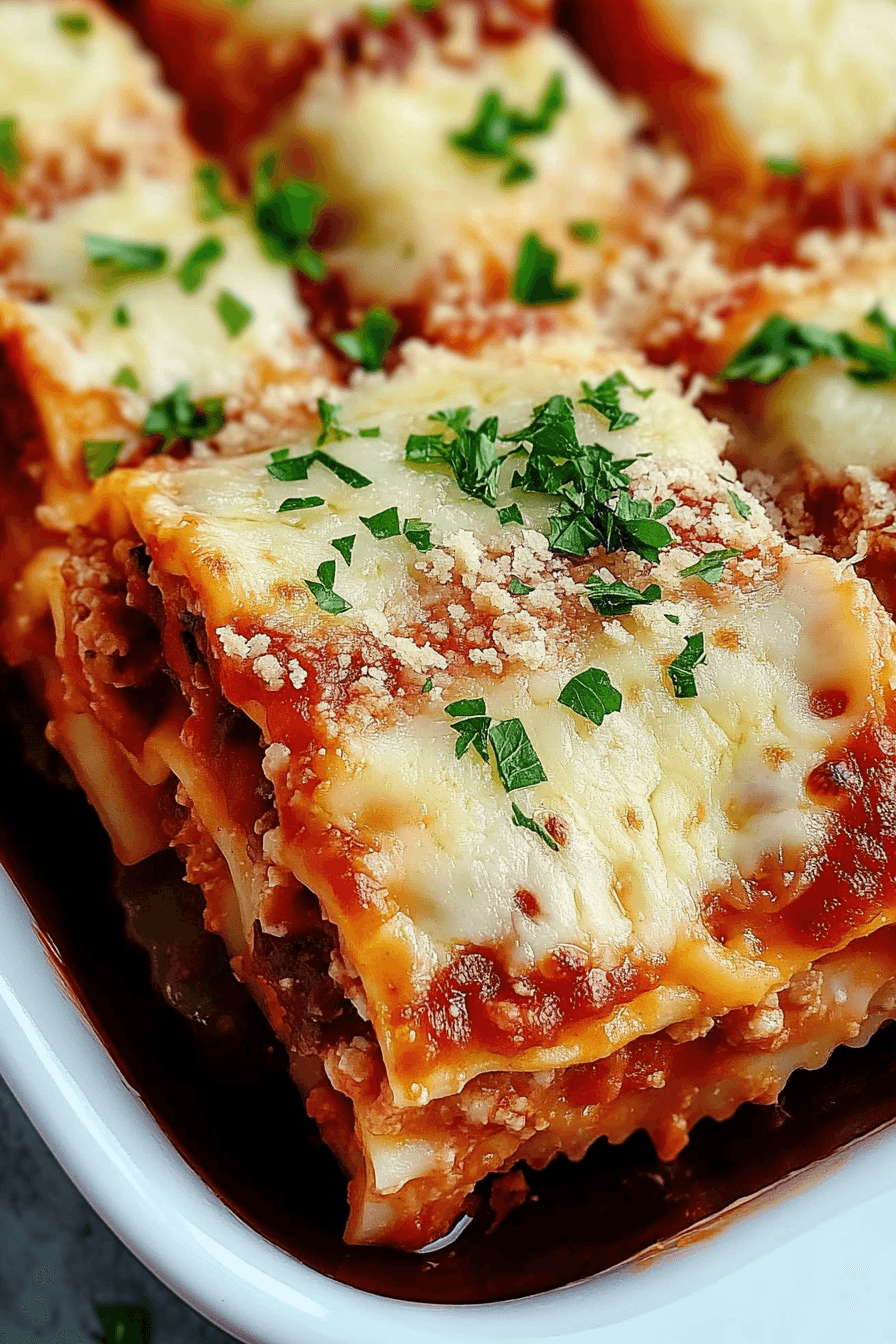 Cheesy Lasagna Rolls
