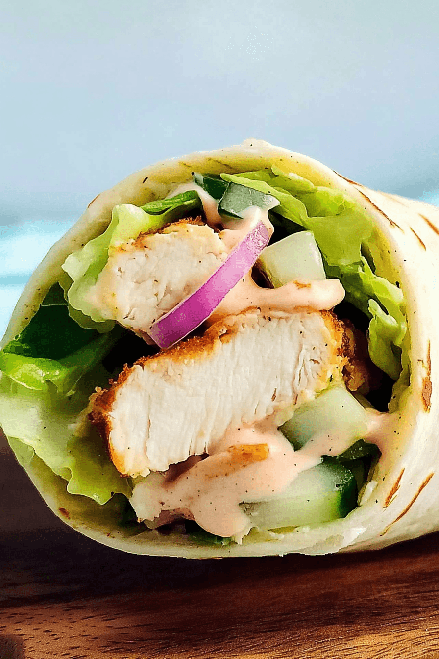 Chicken Ranch Wrap With Crispy Chicken 8 Chicken Ranch Wrapbig Mac Sloppy Joesmississippi Mud Potatoes