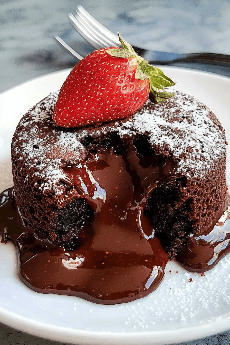 Chocolate Lava Cake For Two: Rich And Gooey 7 Chocolate Lava Cake For Two