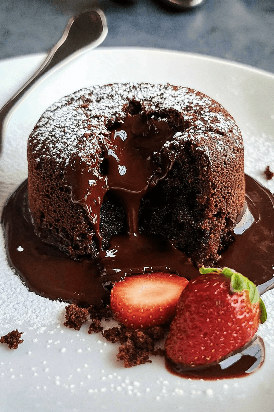 Chocolate Lava Cake For Two: Rich And Gooey 9 Chocolate Lava Cake For Two