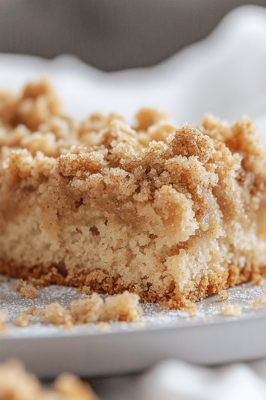 Easy Apple Crumb Cake
