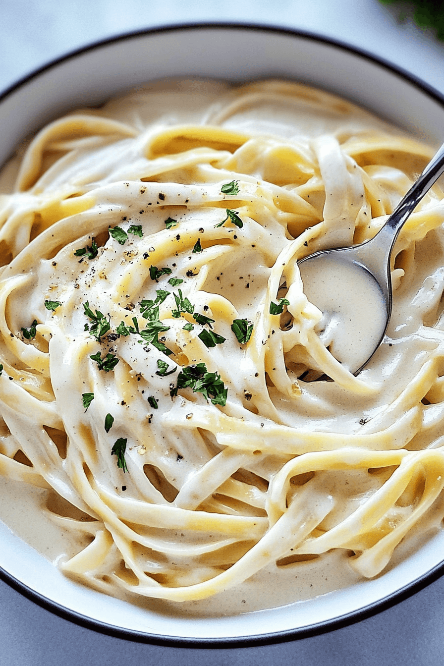 Fettuccine Alfredo
