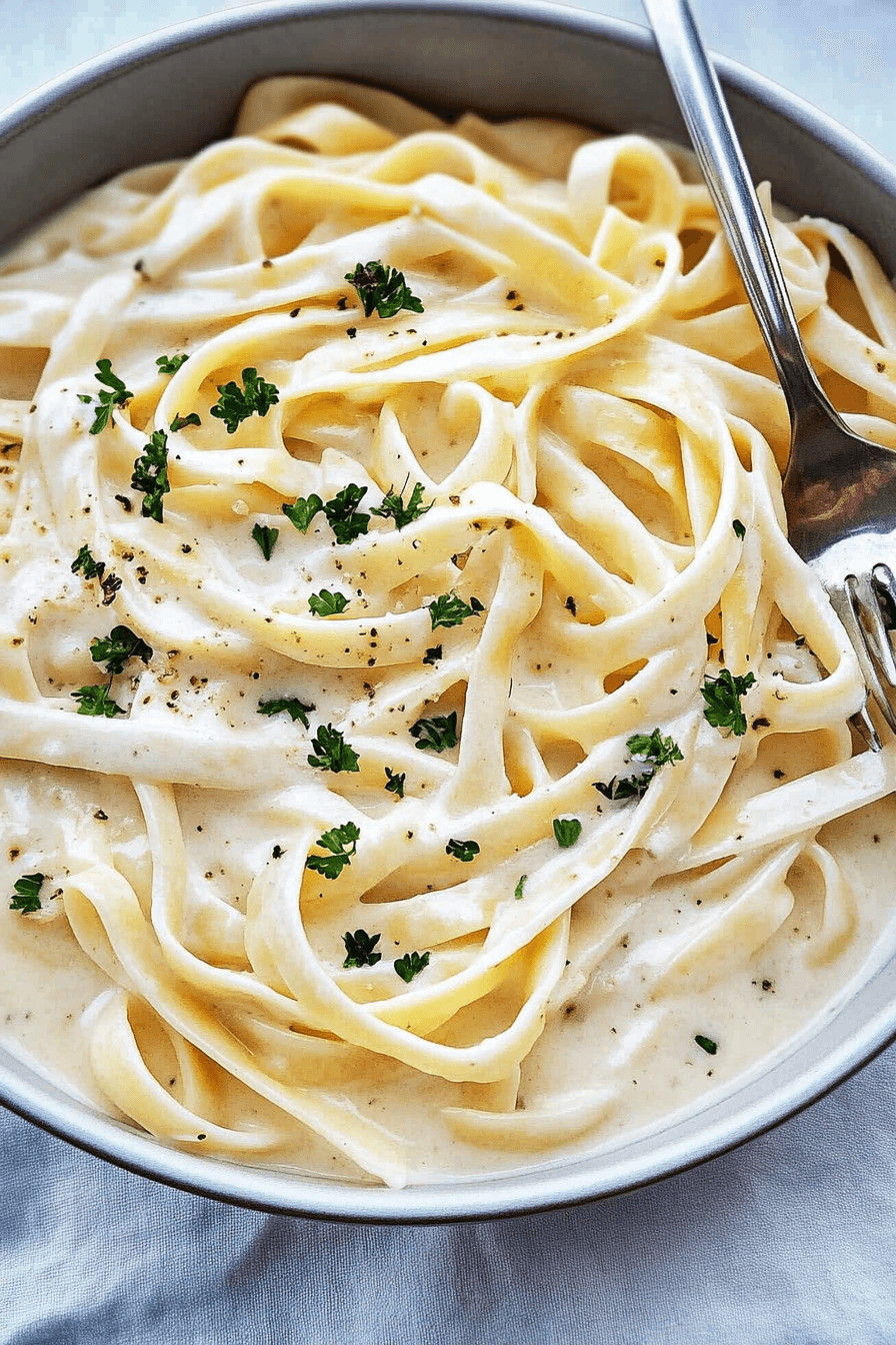 Fettuccine Alfredo