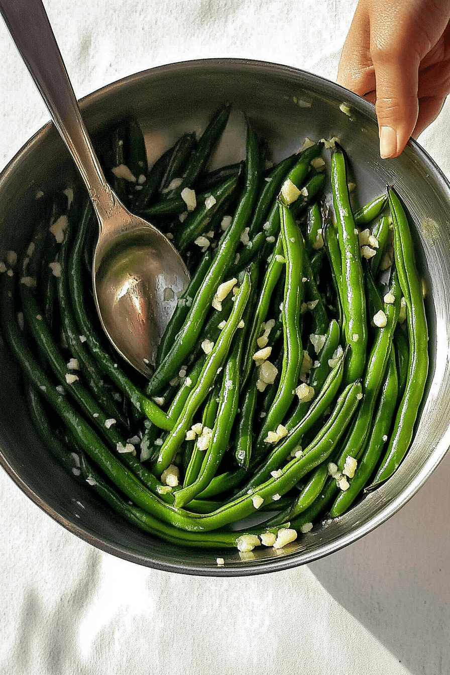 Garlic Green Beans In Minutes 7 Garlic Green Beans