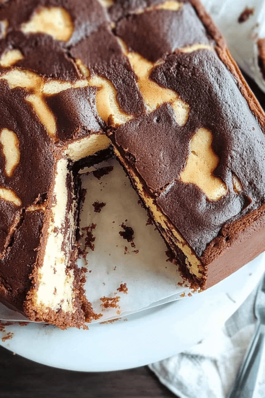 Homemade Marble Cake