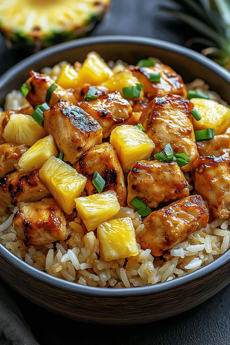 Pineapple Chicken And Rice2