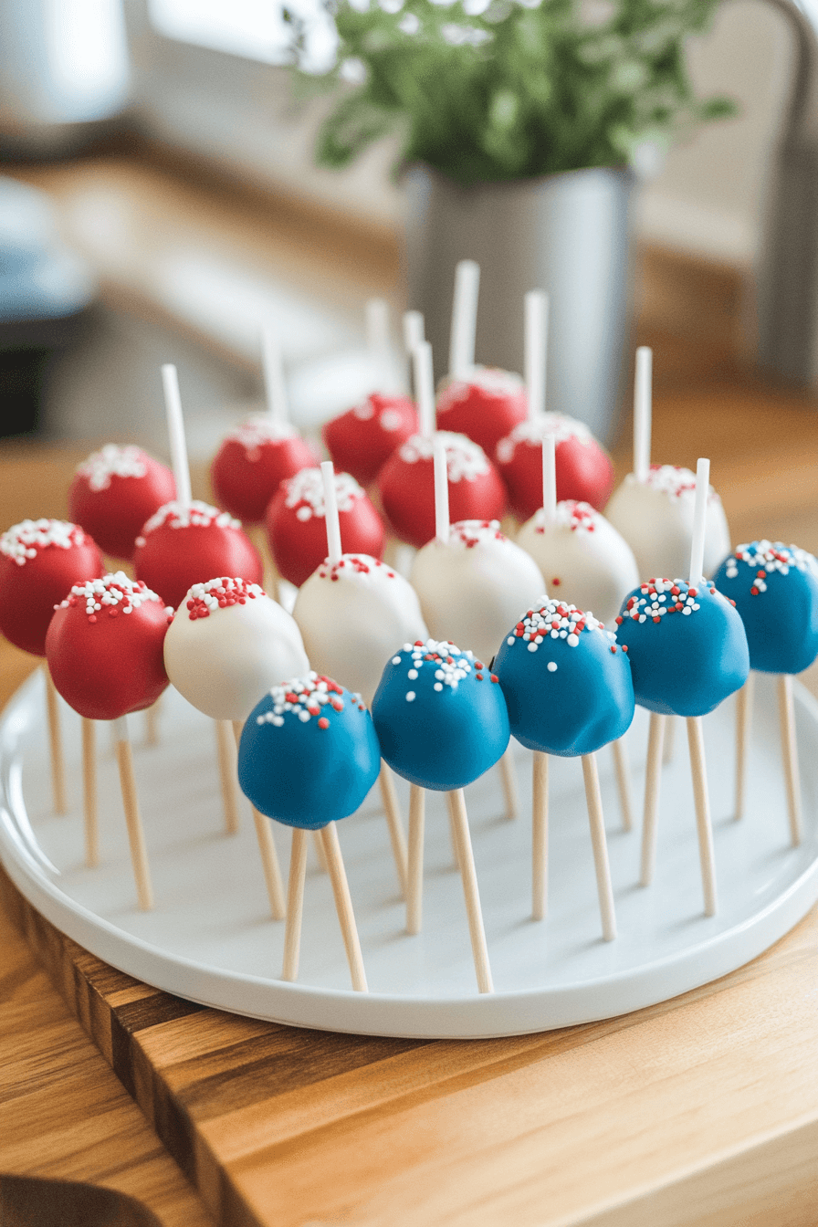 Festive Independence Day Cake Pops: A Dozen Patriotic Bites For Your Celebration 10 July Cake Pops