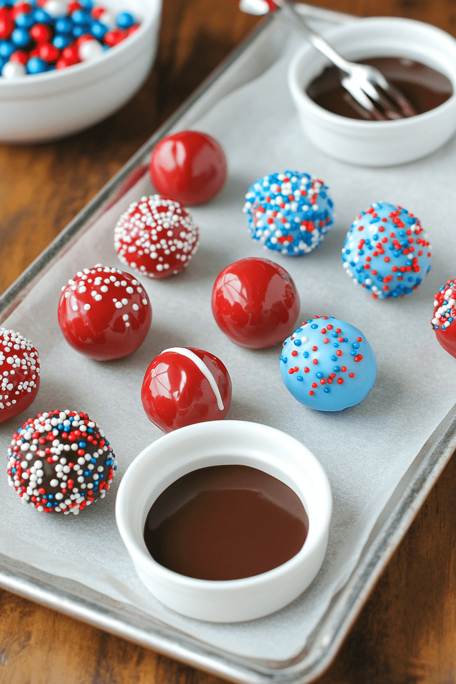 Festive Independence Day Cake Pops: A Dozen Patriotic Bites For Your Celebration 12 July Cake Pops