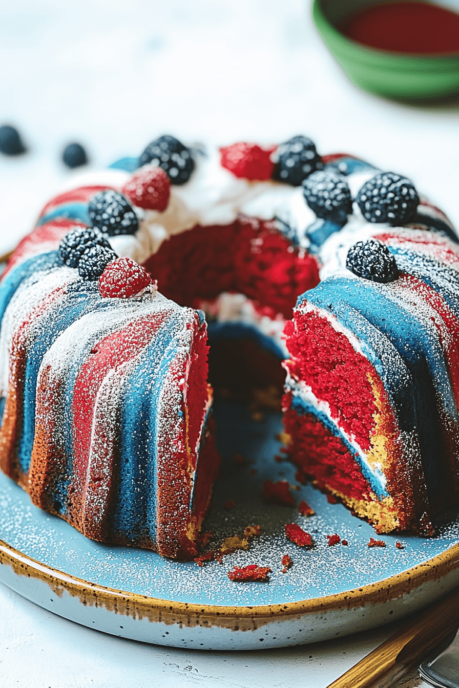 Patriotic Marble Cake With Red, White, And Blue Layers: A Festive Recipe Guide 13 Red White Blue Marble Cake