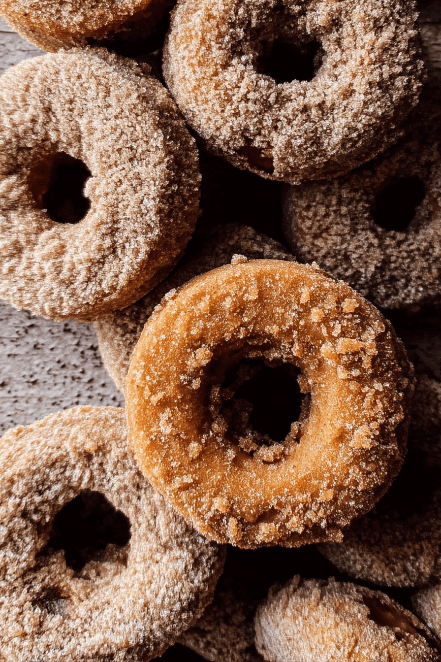 Baked Apple Donuts With Cinnamon Sugar – Easy, Healthy, And Perfect For Fall Baking 7 Baked Apple Donuts