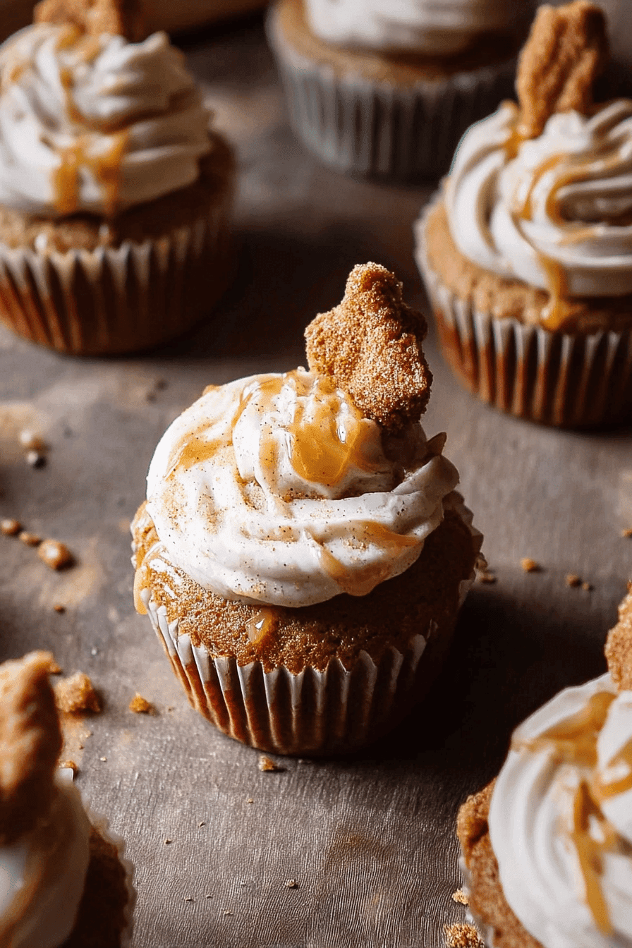 Chai Spice Maple Cupcakes With Chocolate Notes And Creamy Caramel Frosting 4 Cinnamon Roll Donuts