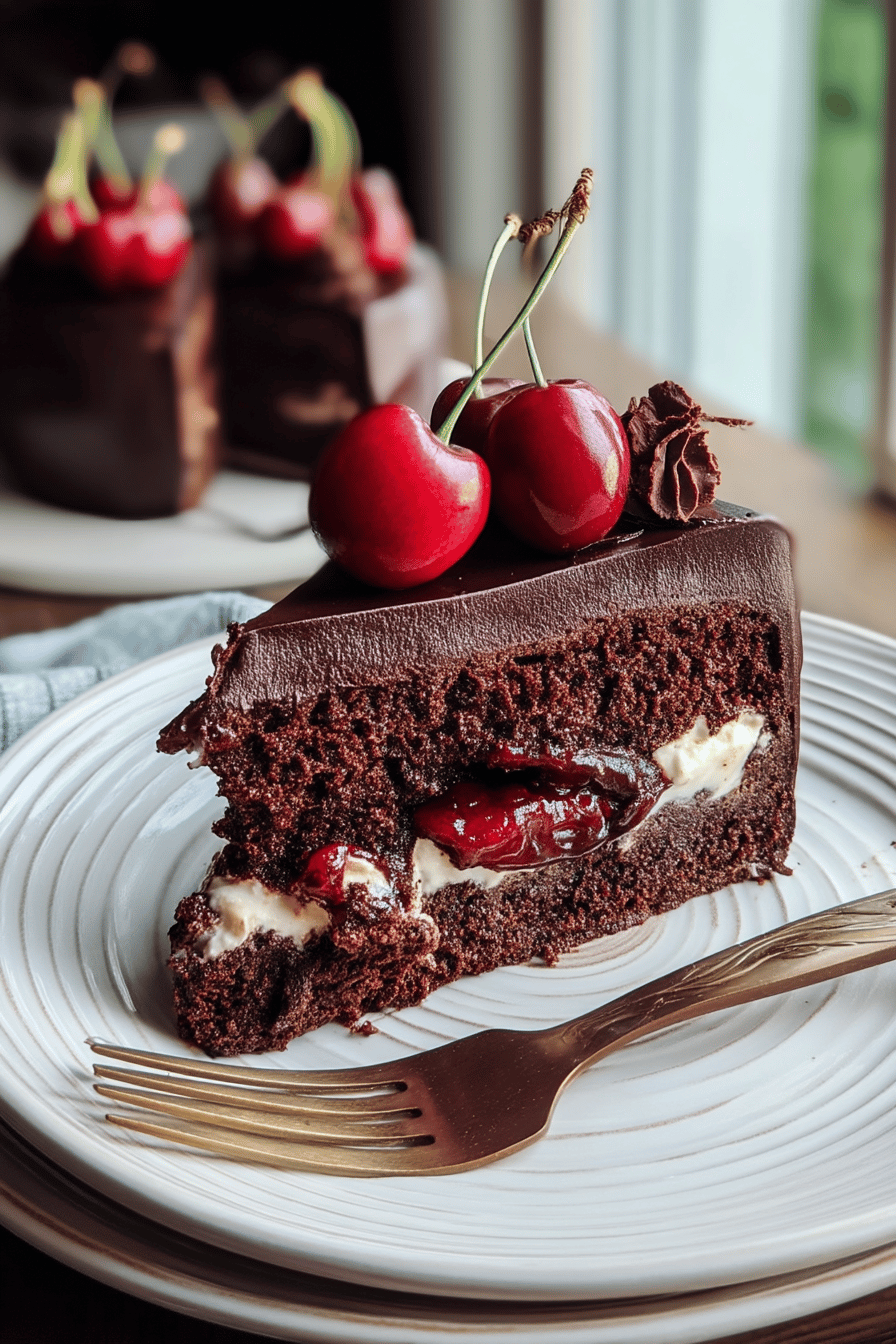 Cherry Chocolate Cake: Simple 4-Ingredient Delight Recipe 7 Cherry Chocolate Cake