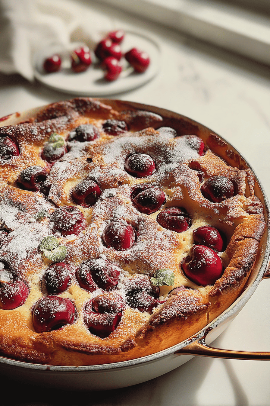 Cherry Clafoutis