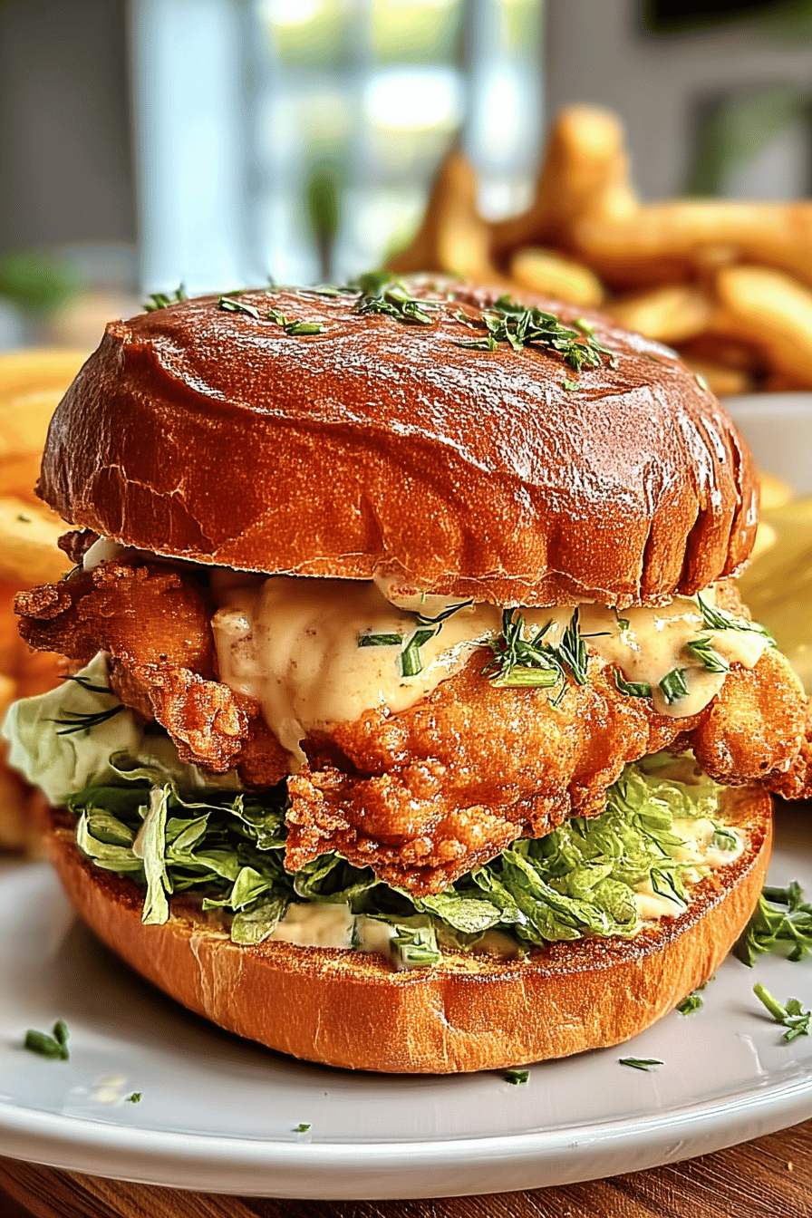 Crispy Chicken Sandwich With Steak And Shrimp Stir Fry Twist 6 Crispy Chicken Sandwich