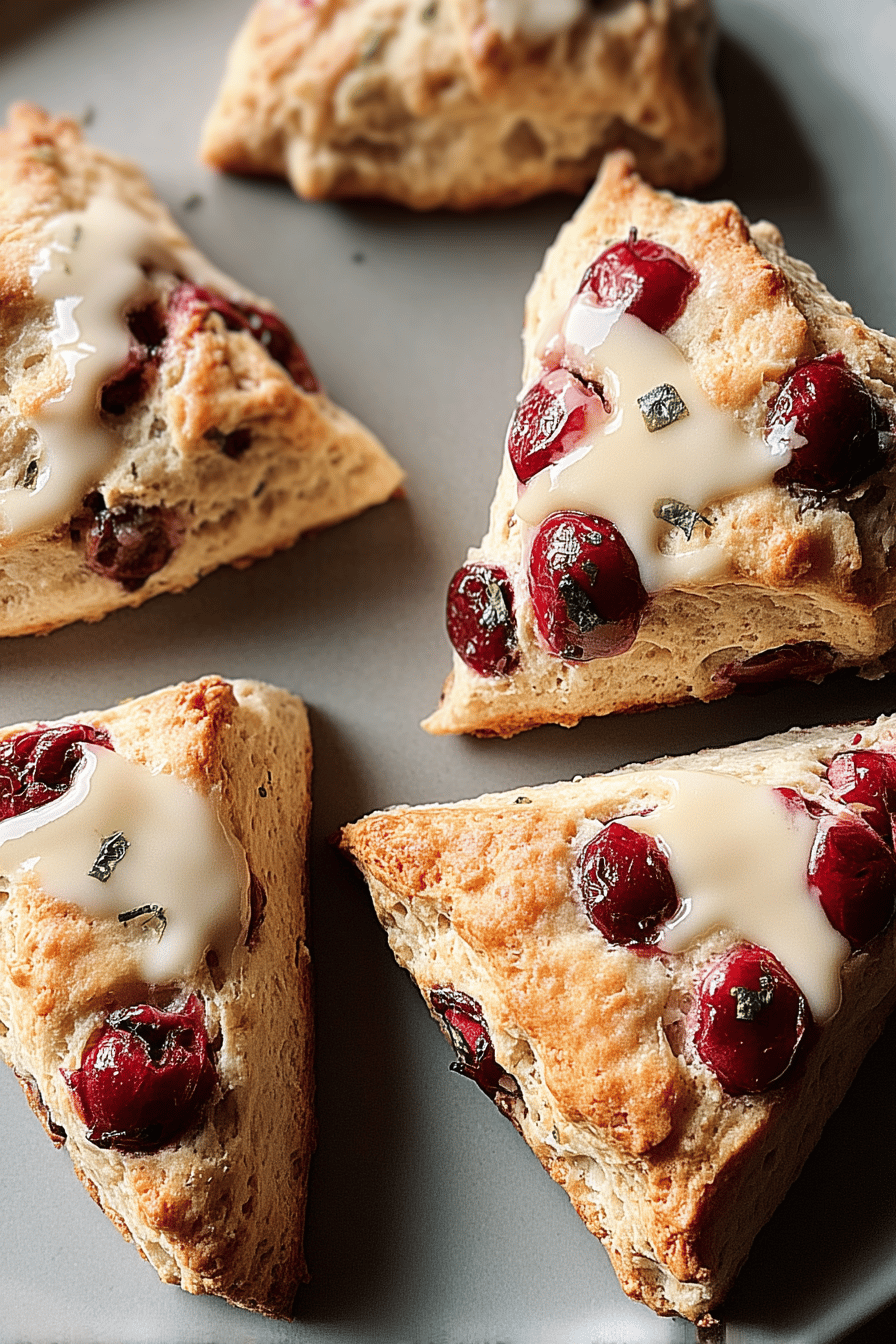 Fresh Cherry Scones