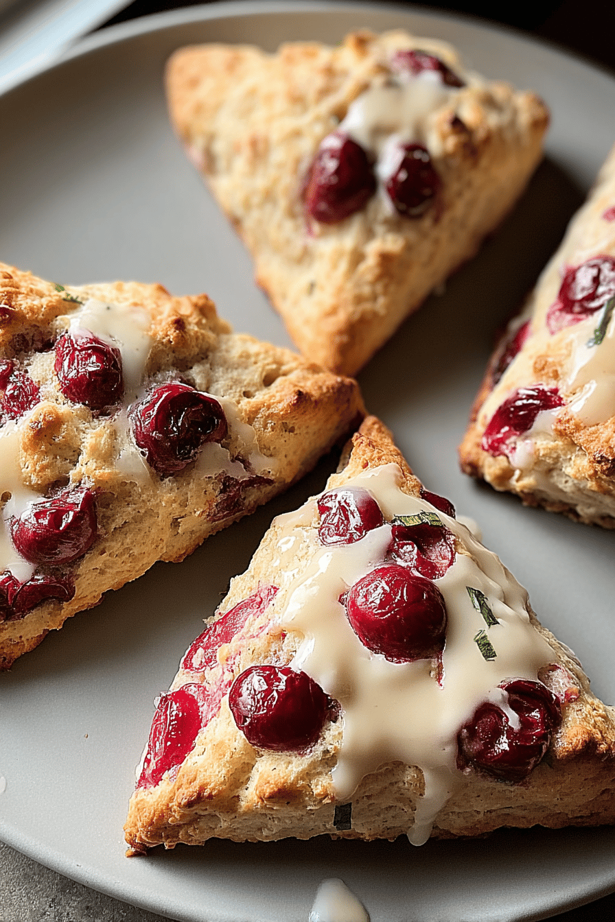 Fresh Cherry Scones