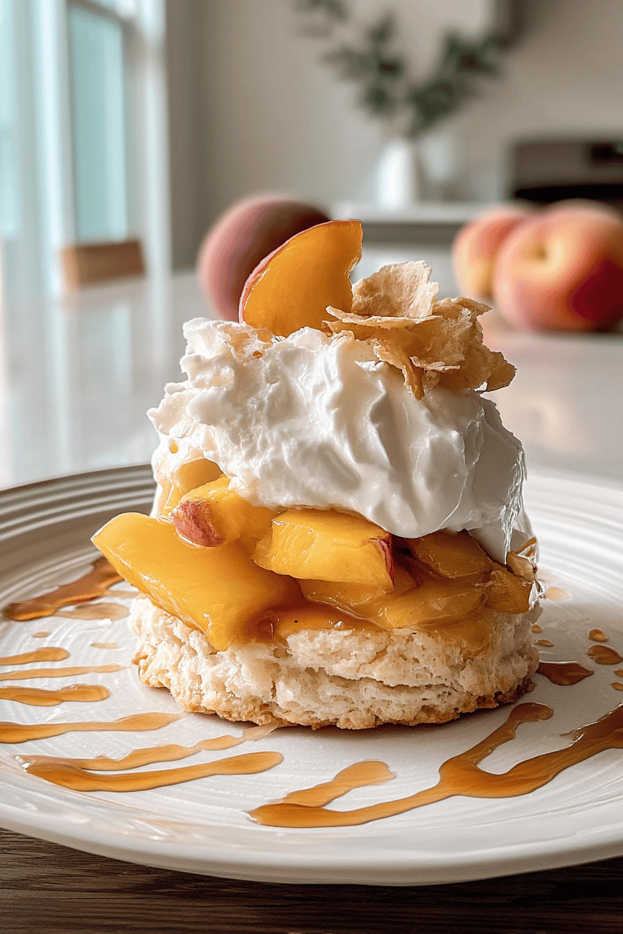 Fresh Peach Shortcake Recipe For Summer Gatherings 6 Fresh Peach Shortcake