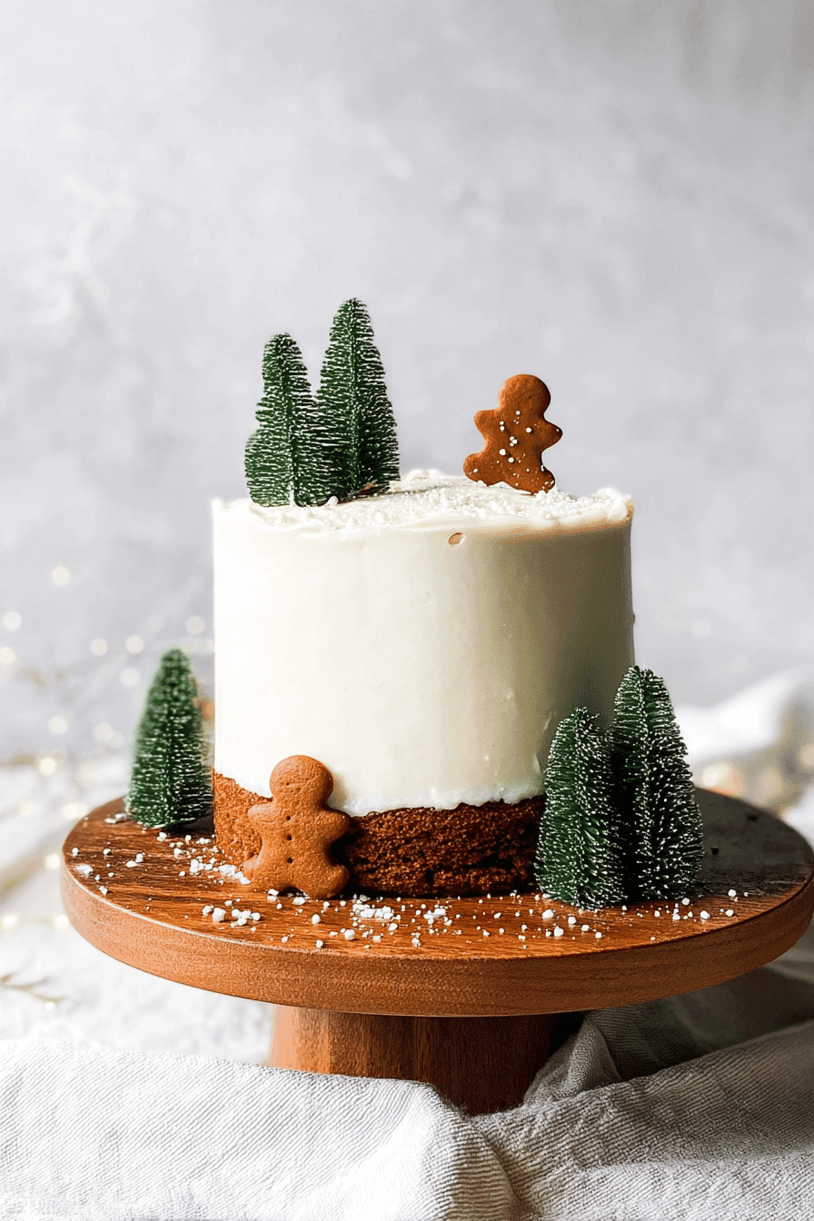 Gingerbread Layer Cake Recipe With Rich Flavor And Moist, Fluffy Texture 7 Gingerbread Layer Cake