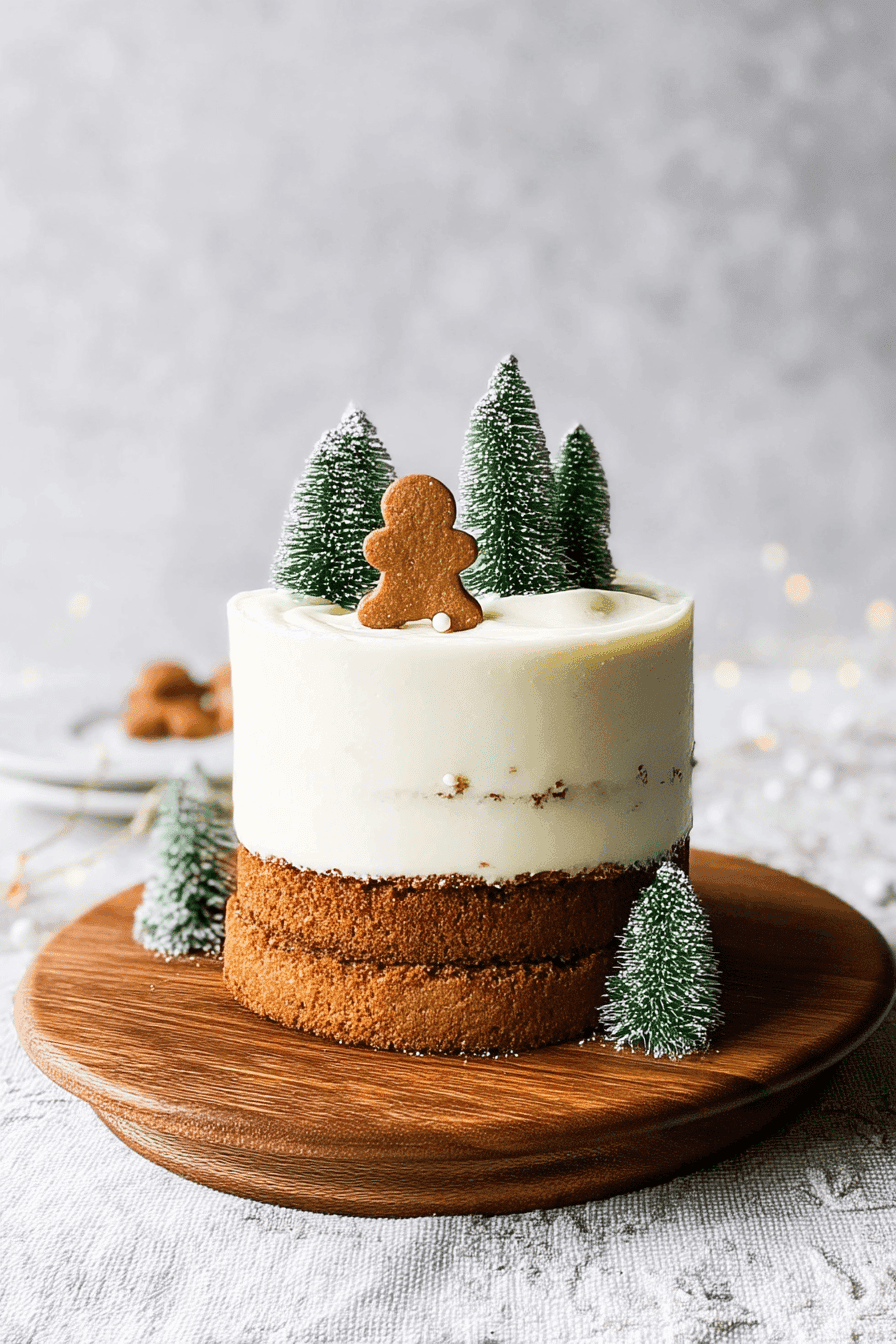 Gingerbread Layer Cake Recipe With Rich Flavor And Moist, Fluffy Texture 6 Gingerbread Layer Cake