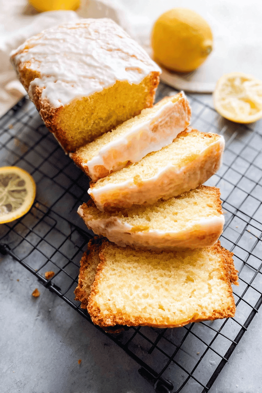 Iced Lemon Loaf Recipe With Sweet Glaze Just Like Your Favorite Bakery 7 Iced Lemon Loaf