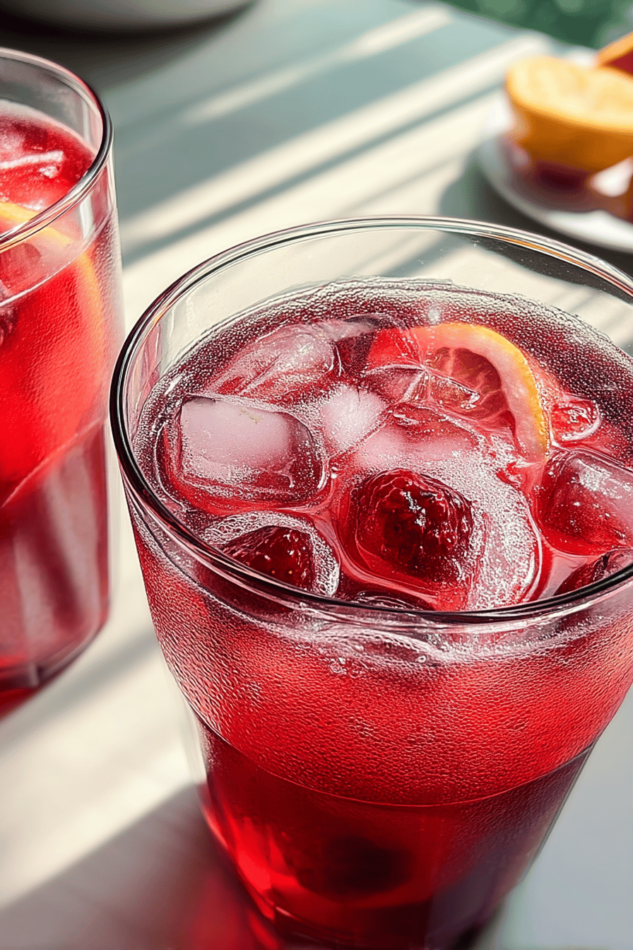 Juneteenth Red Punch Drink