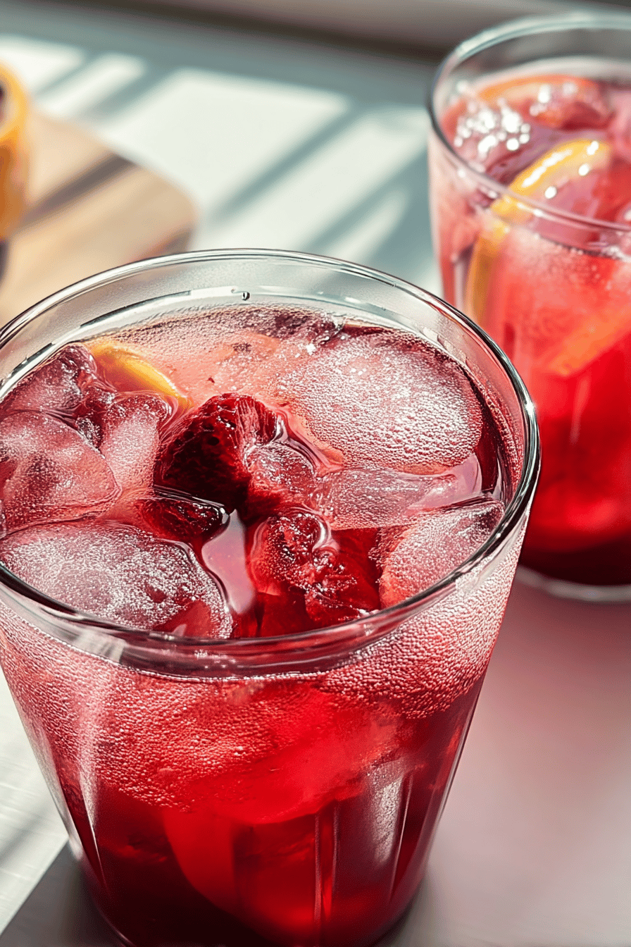 Juneteenth Red Punch Drink