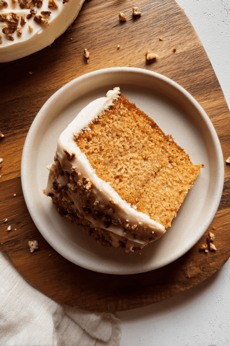 Maple Cake Recipe With Rich Maple Frosting For A Soft, Moist Dessert Treat 2 Maple Cake 2.Png