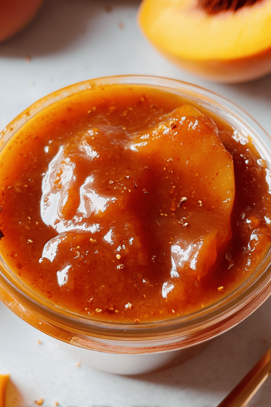 Peach Bbq Sauce: Simple Spicy Recipe For Summer Grilling 7 Peach Bbq Sauce