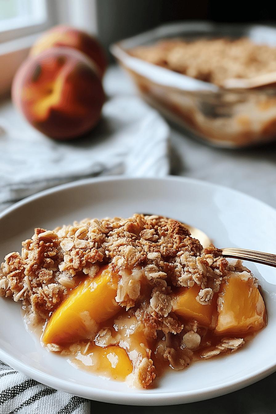 Peach Crisp