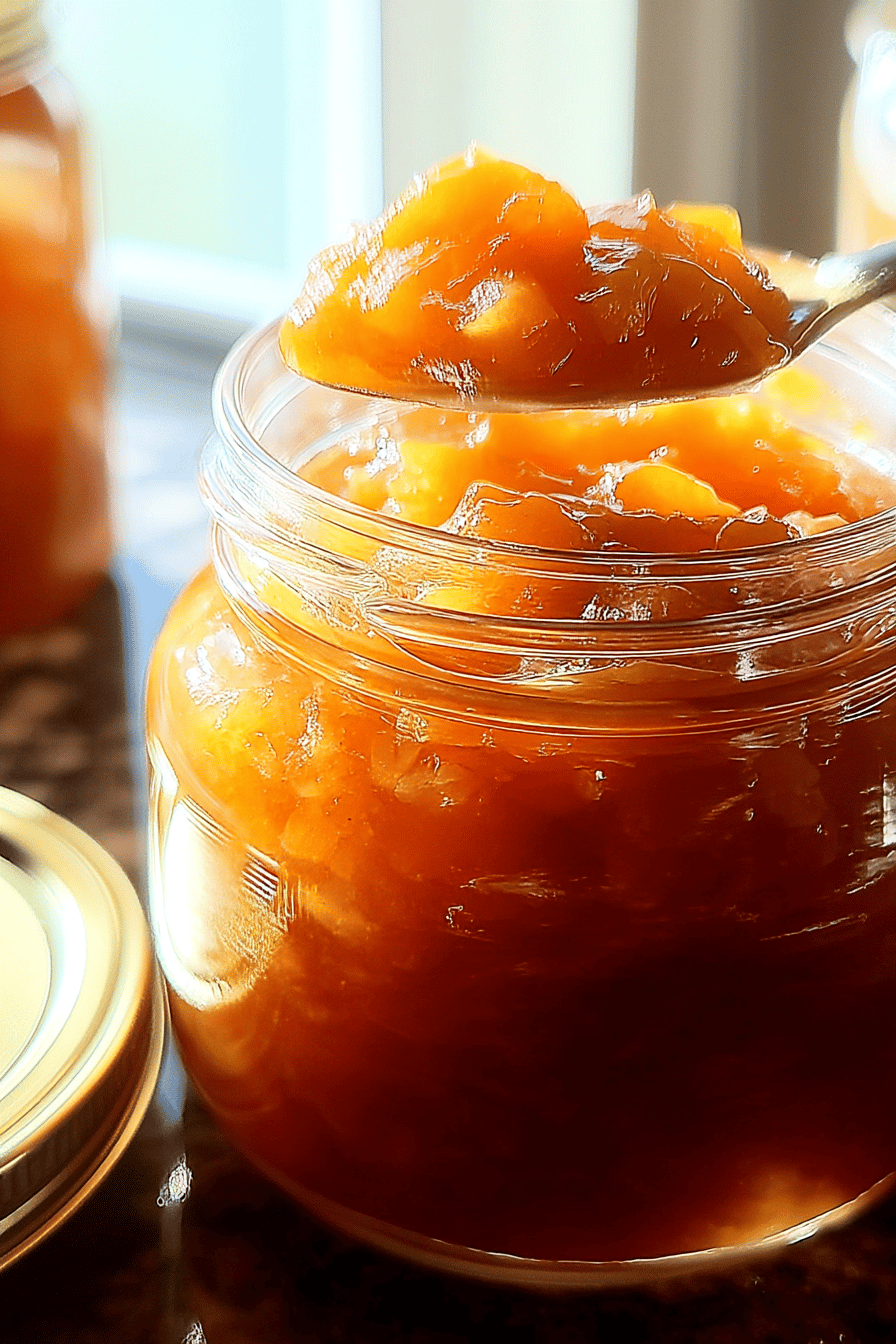 Peach Jam Simple Homemade Recipe No Pectin Recipe 7 Peach Jam