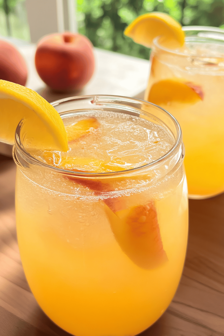 Peach Lemonade Recipe Fresh Twist For Summer Sips 7 Peach Lemonade