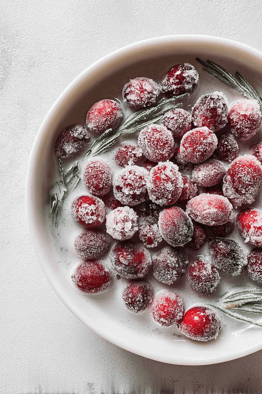 Sugared Cranberries Recipe With Just 3 Ingredients For A Quick Holiday Treat 7 Sugared Cranberries