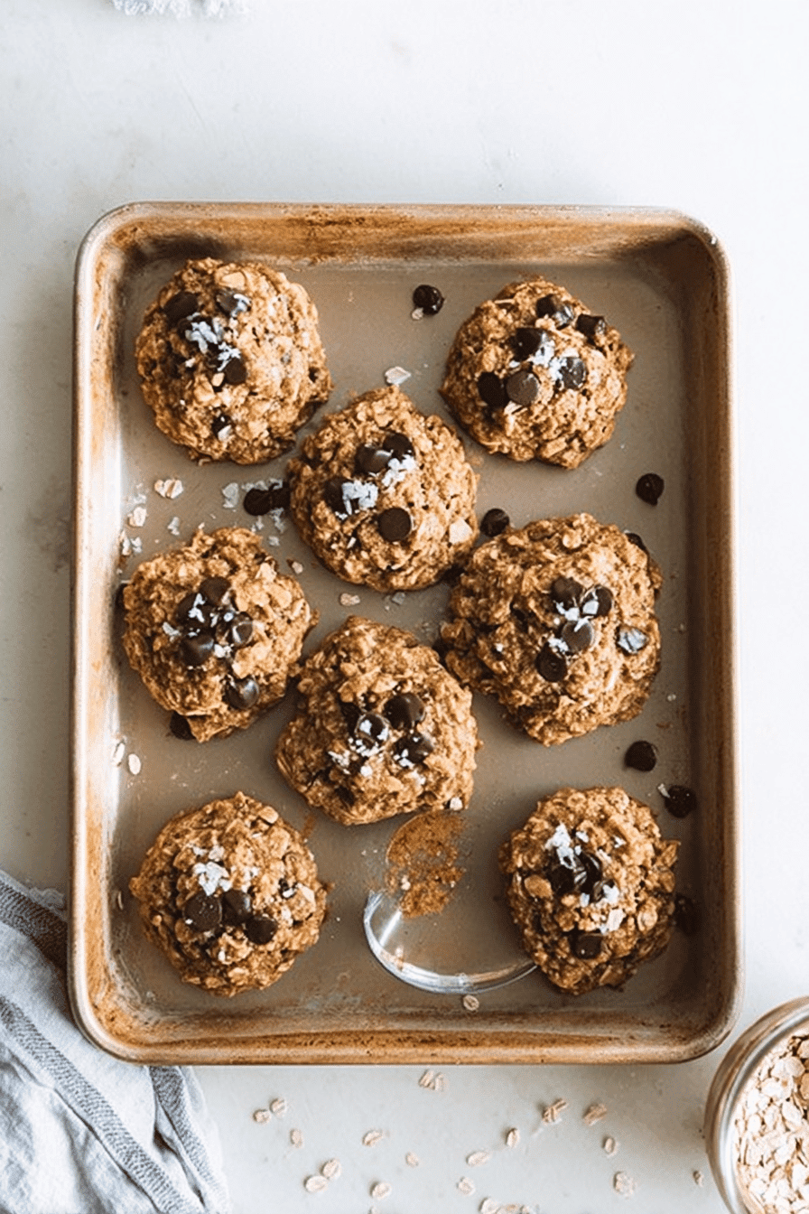 Banana Oatmeal Breakfast Cookies