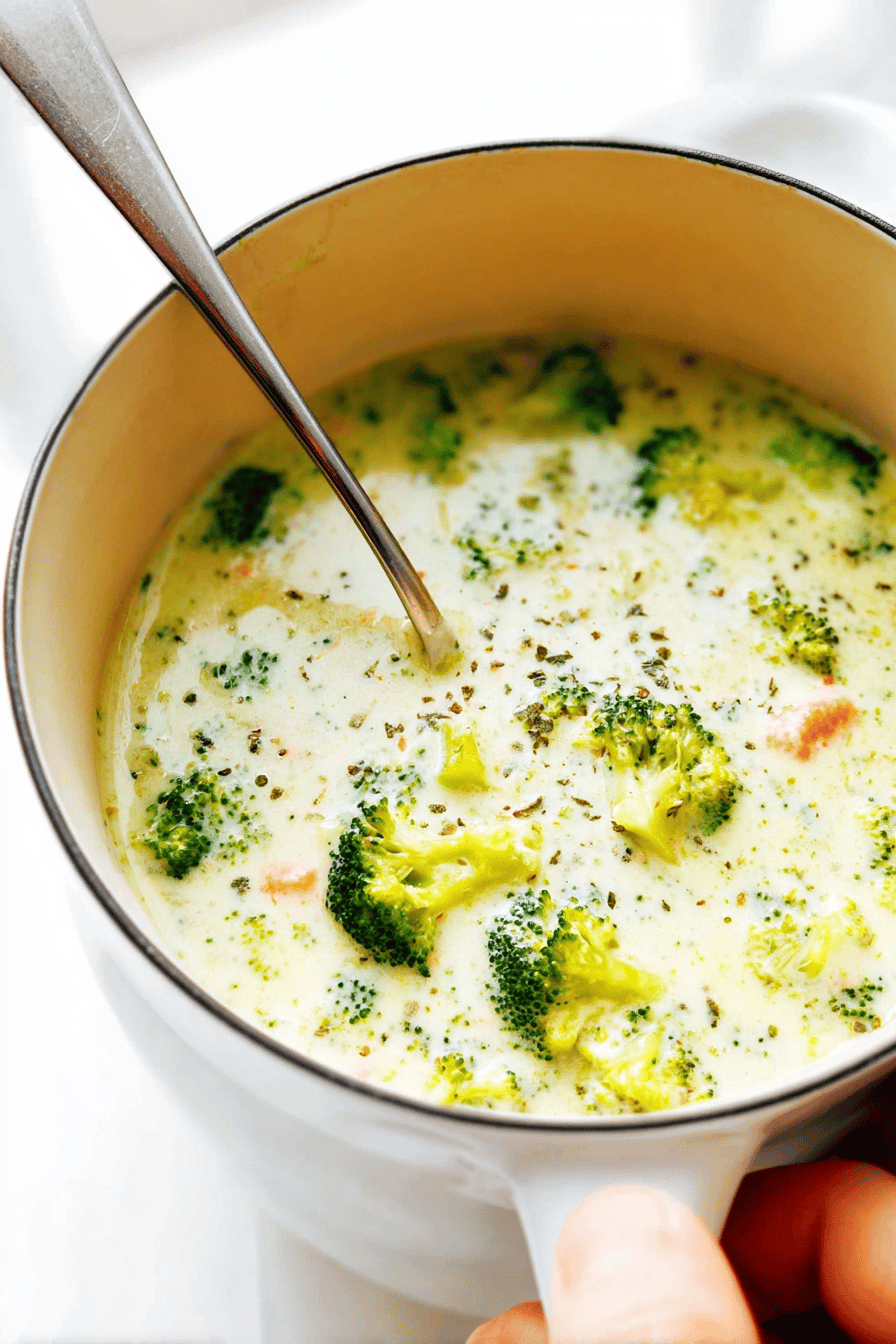 Broccoli Cheese Soup With Rich Cheddar For Creamy Comfort 7 Broccoli Cheese Soup