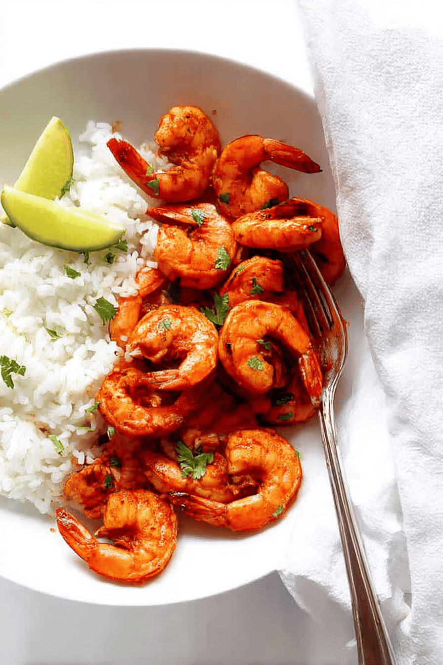 Easy Peruvian Shrimp