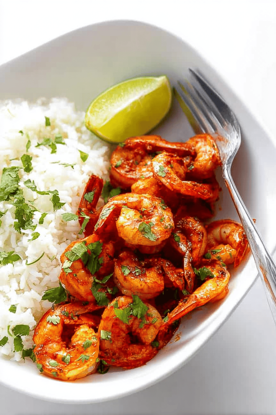 Easy Peruvian Shrimp