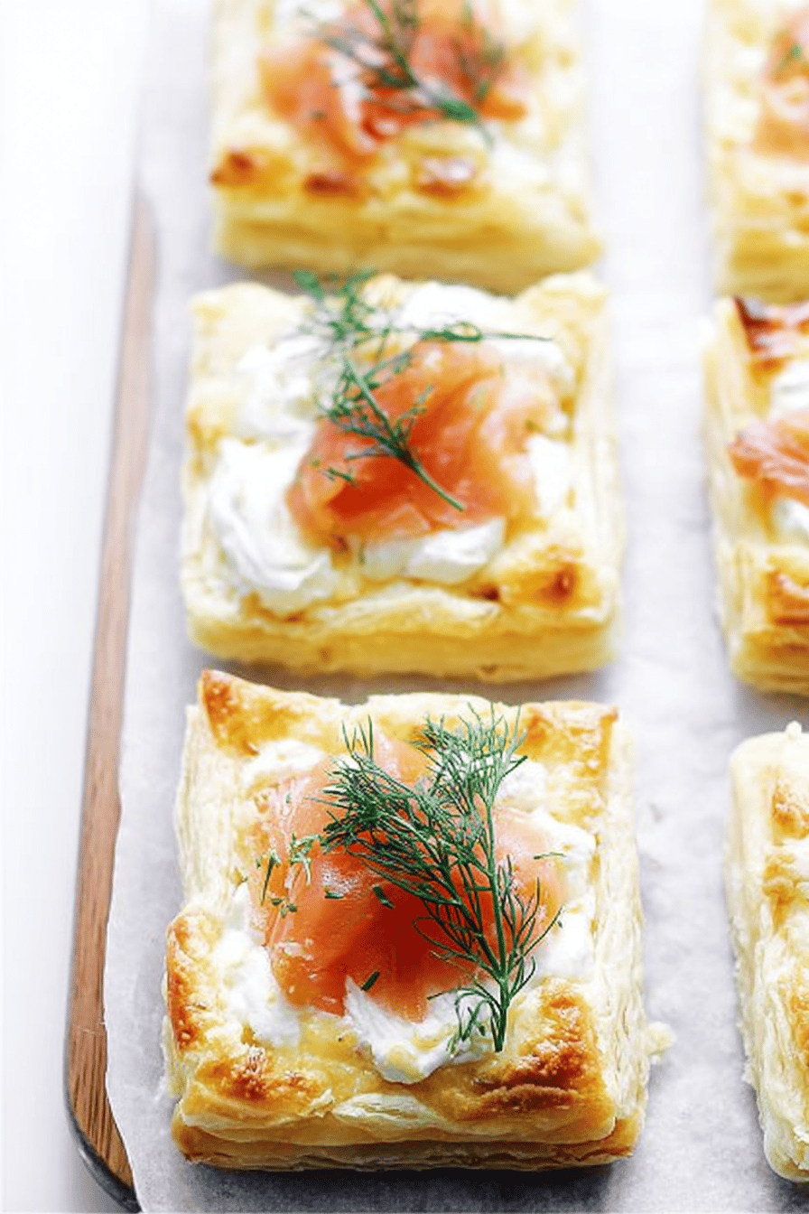 Smoked Salmon And Cream Cheese Pastries Recipe For Easy Appetizers 7 Easy Smoked Salmon And Cream Cheese Pastries