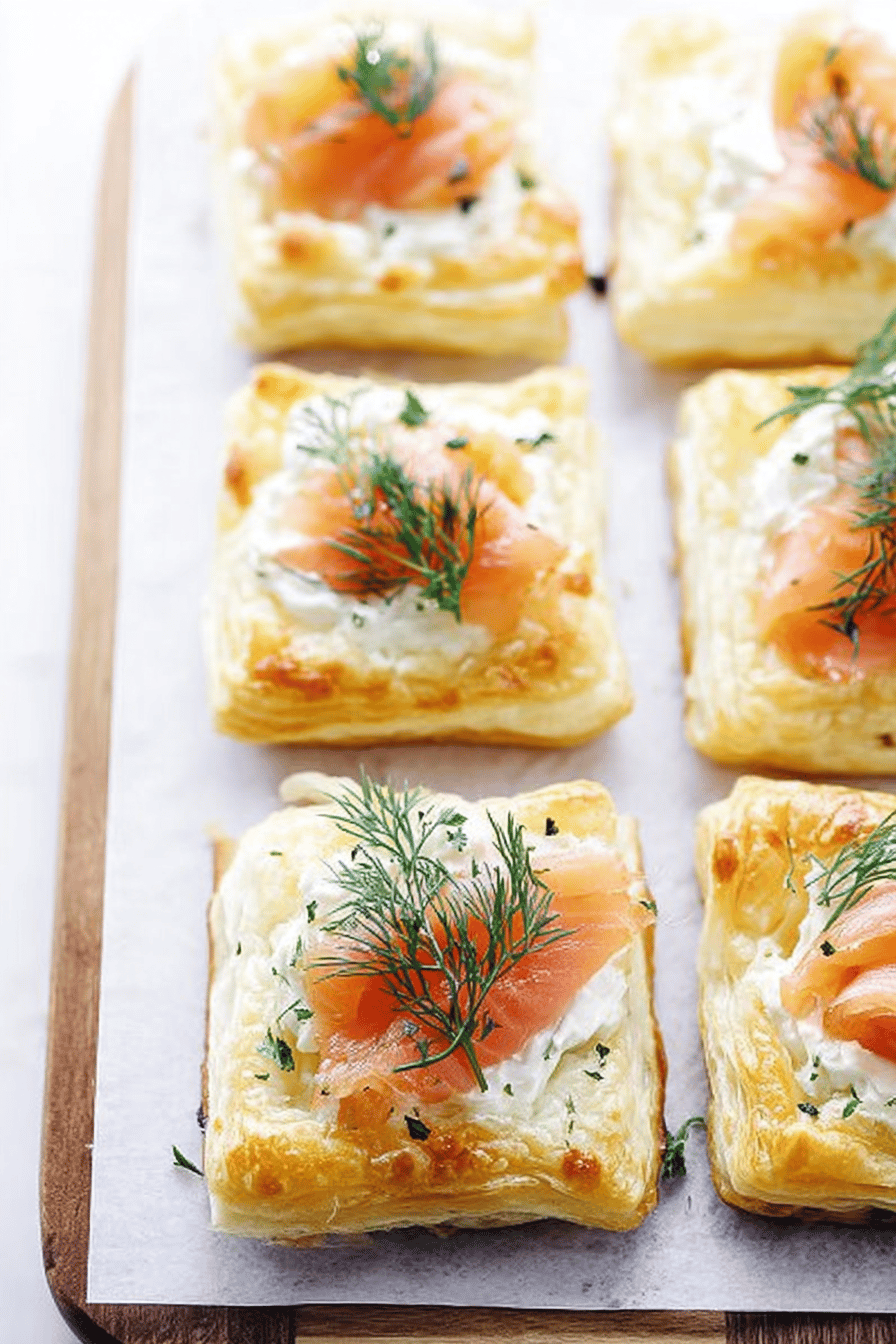 Smoked Salmon And Cream Cheese Pastries Recipe For Easy Appetizers 6 Easy Smoked Salmon And Cream Cheese Pastries