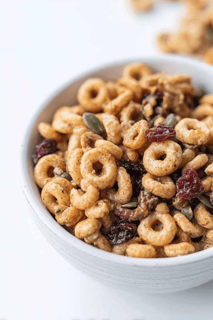 Homemade Cheerio Trail Mix