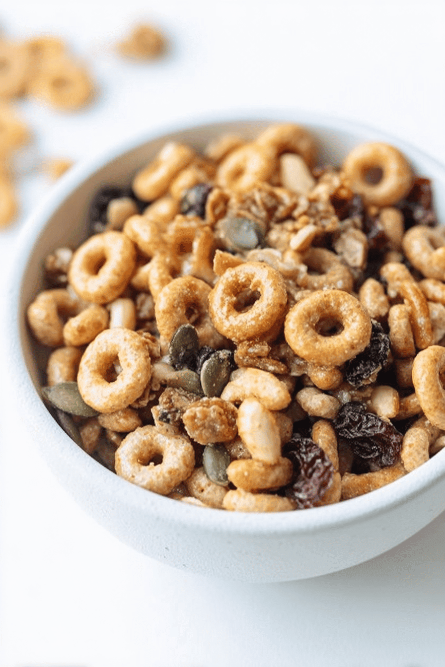 Homemade Cheerio Trail Mix