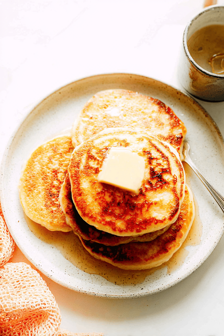 Kefir Pancakes Recipe Classic Soft Russian Style Oladi 7 Kefir Pancakes