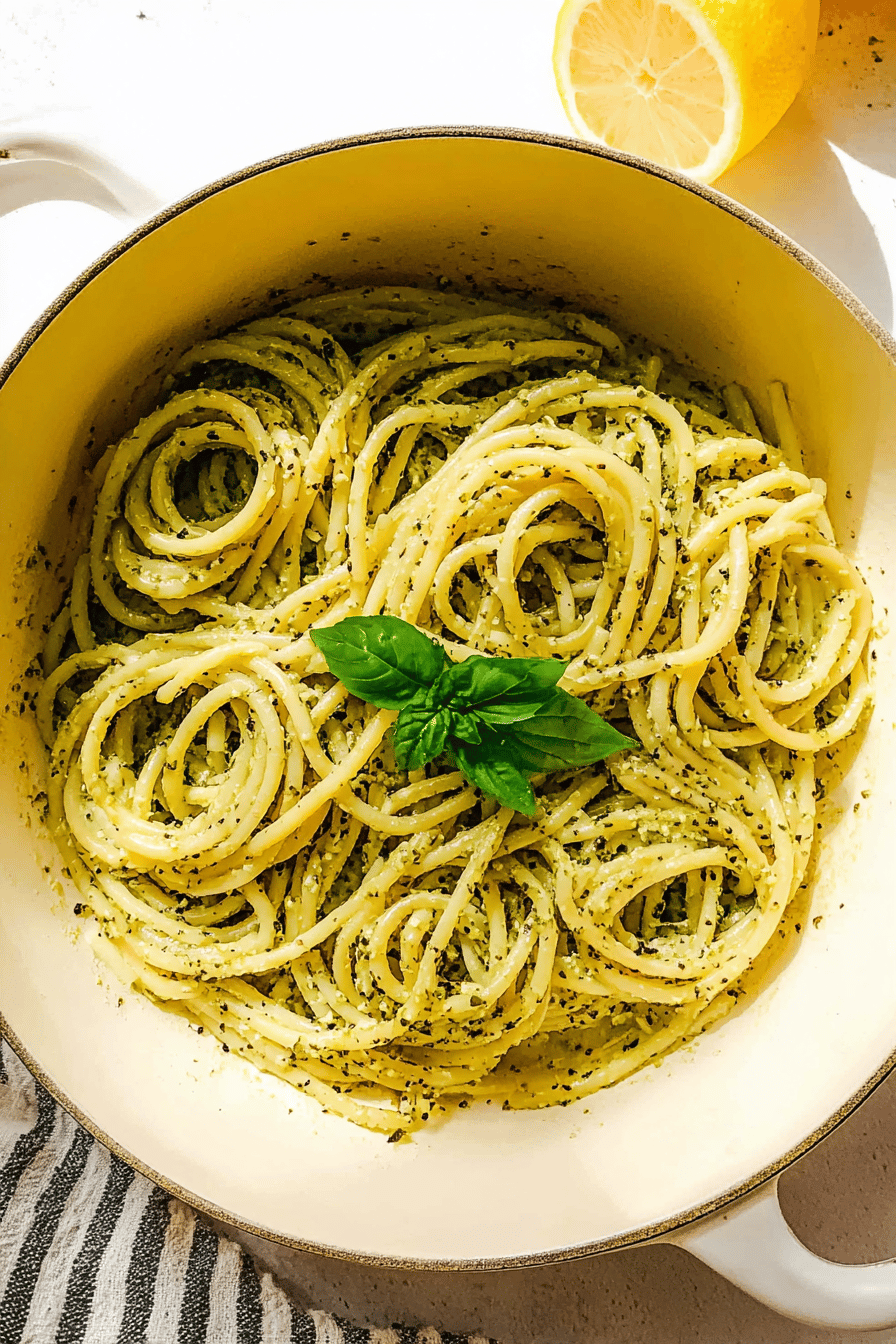 Lemon Basil Butter Pasta With Fresh Herbs And Zesty Flavors 7 Lemon Basil Butter Pasta