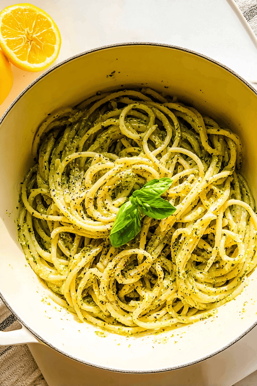 Lemon Basil Butter Pasta With Fresh Herbs And Zesty Flavors 6 Lemon Basil Butter Pasta