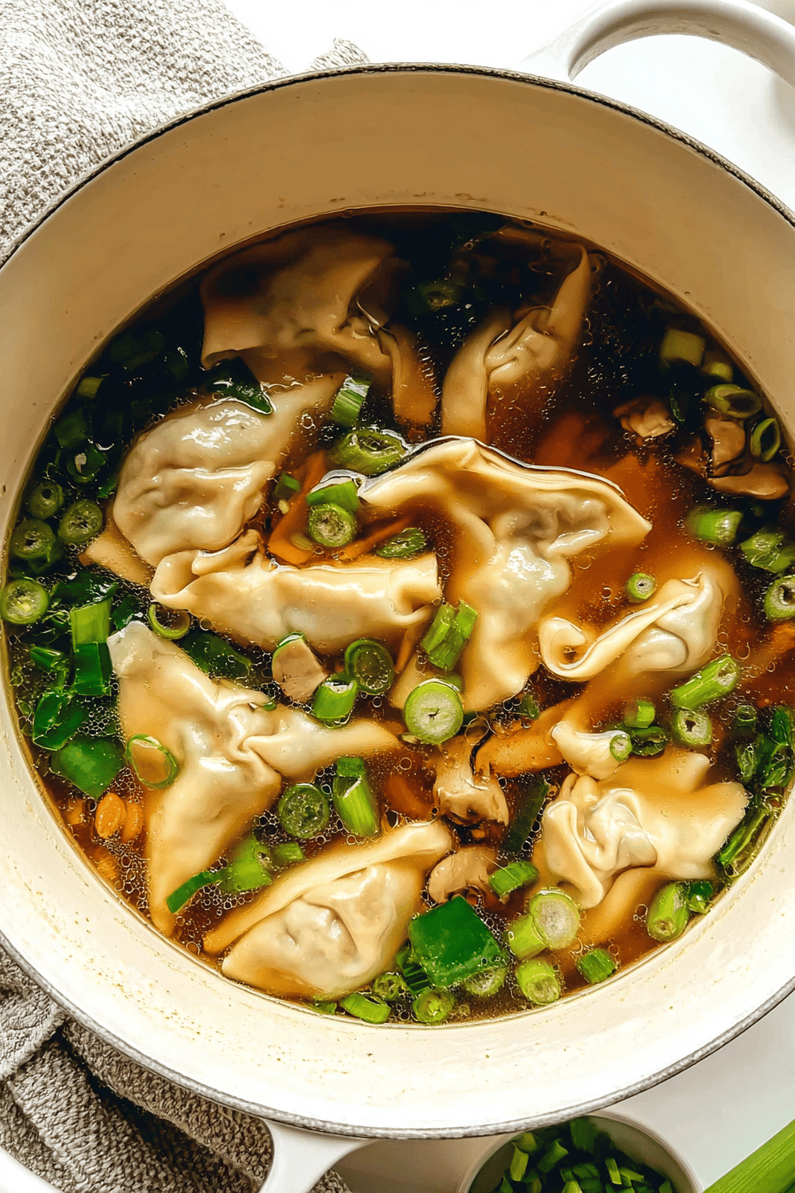 Potsticker Soup Recipe With Savory Broth And Tender Dumplings 7 Potsticker Soup Recipe