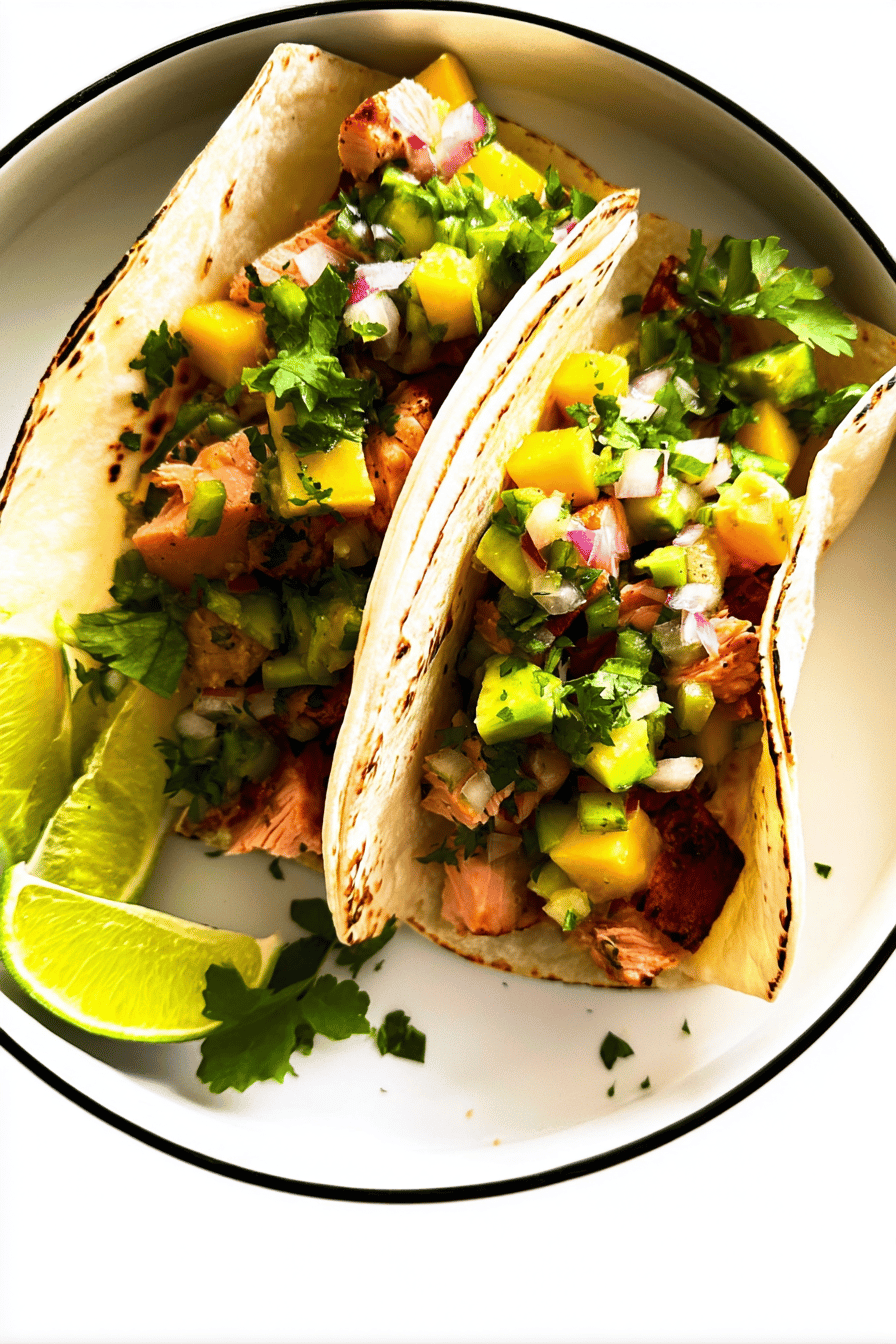 Easy Salmon Tacos With Fresh Ingredients And Simple Prep 6 Salmon Tacos