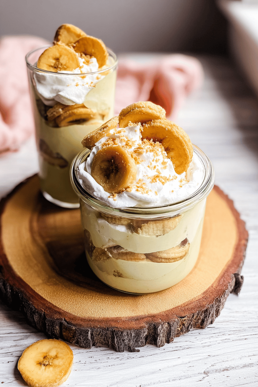 Banana Pudding Cups
