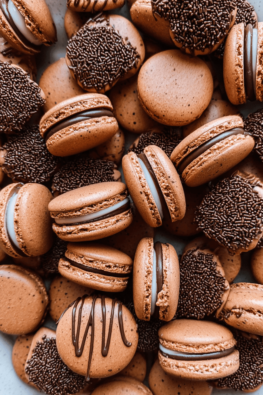 Brigadeiro Macarons
