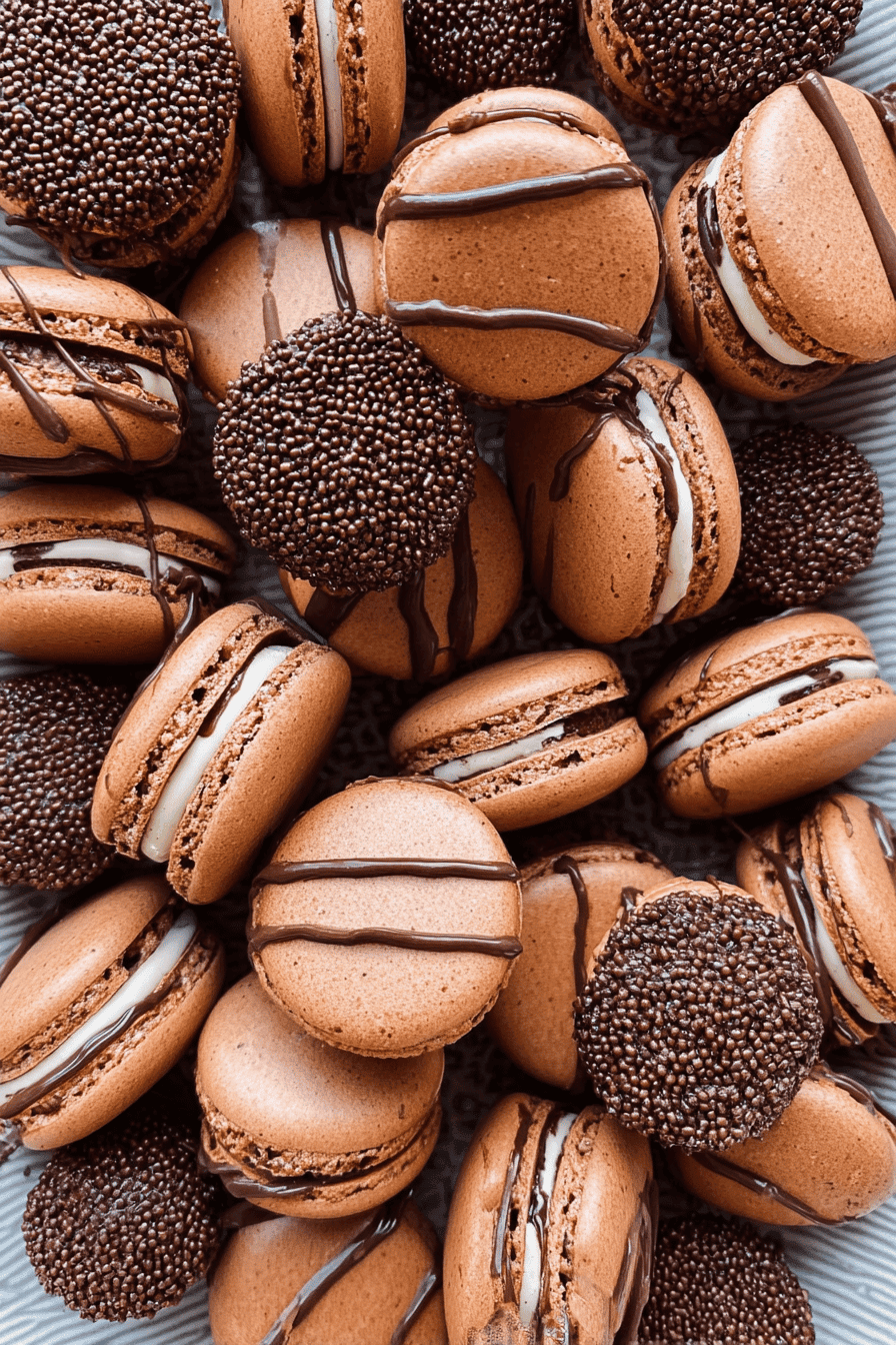 Brigadeiro Macarons