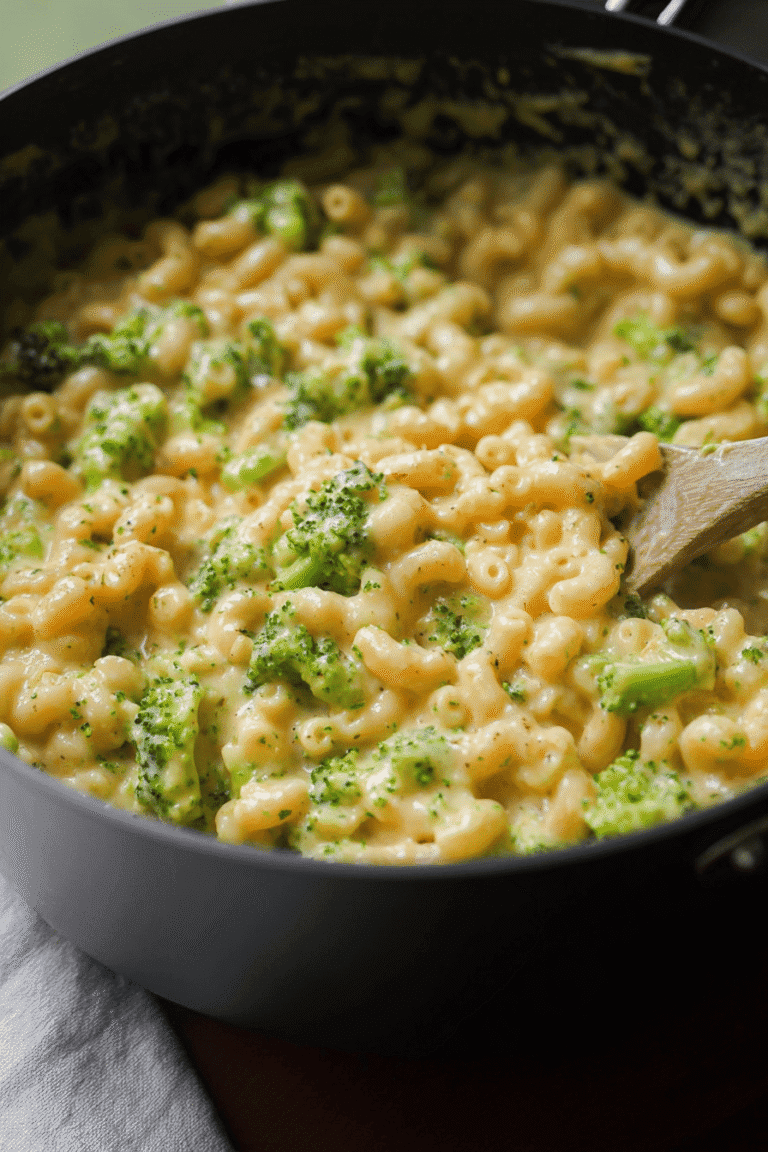 Broccoli Mac And Cheese Recipe With Creamy Cheese Sauce And Tender Veggies 8 Broccoli Mac And Cheese 88.Png